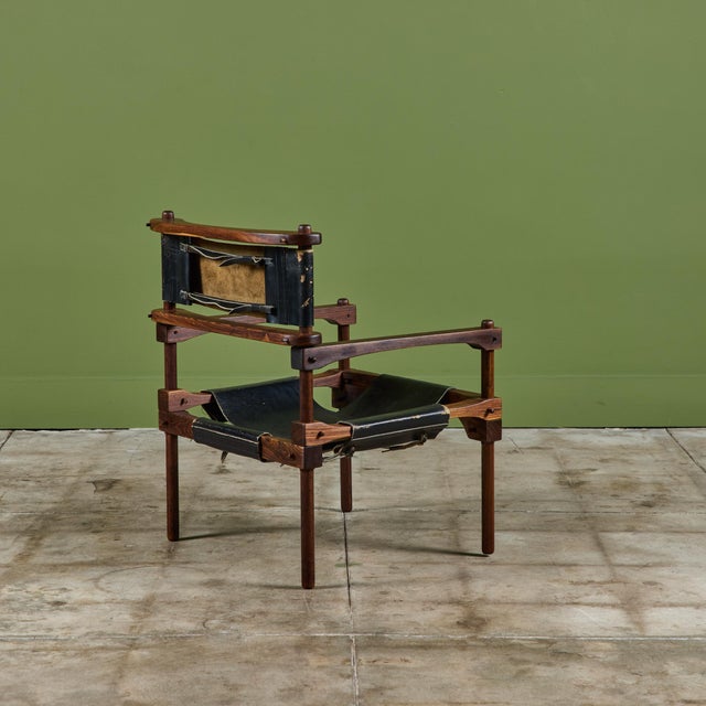 1960s Don Shoemaker Perno Safari Chair For Sale - Image 5 of 17