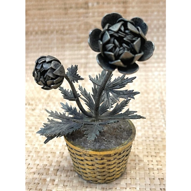 Tiffany & Co Janna Thomas Sterling Silver Potted Flower