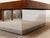 Wood Walnut Burlwood 1970’s Chrome Base Table For Sale - Image 7 of 11