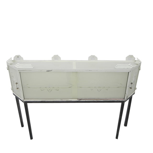 Art Deco Display Cabinet on Legs, 1920s For Sale