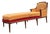 Antique Louis XVI Style Chaise Lounge, 1890s For Sale