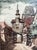 A beautifully preserved pair of mid-century German hand-colored etchings depicting two of the most iconic architectural...