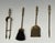 1970s Neoclassical Style Brass Fireplace Tools For Sale - Image 11 of 12
