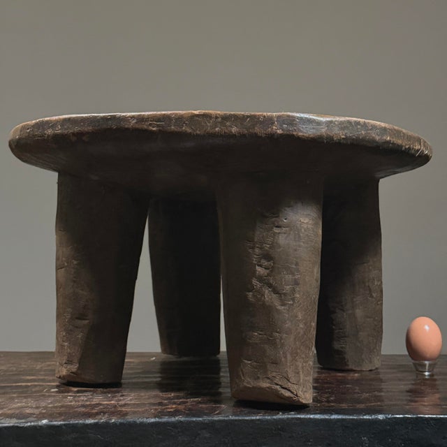 Antique Hand Carved African Senufo Stool For Sale In Philadelphia - Image 6 of 12