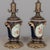 Metal Pair of 19th Century French Vieux Paris Porcelain Lamps For Sale - Image 7 of 17