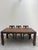 Antique Indian Dining Table and Chairs, Set of 6 For Sale - Image 5 of 6