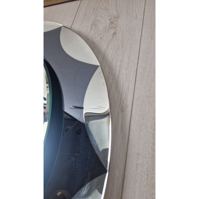 Mirror by Alessandro Mendini for Cristal Art, 1950s For Sale - Image 6 of 12