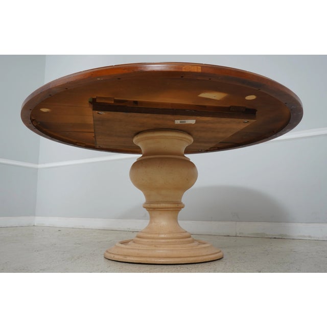 Century Large 60 Inch Round Country French Dining Room Table | Chairish