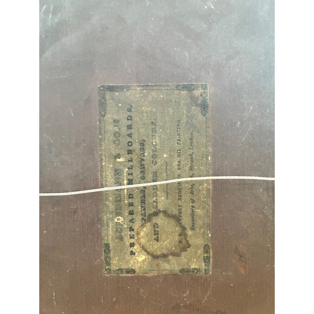 Antique Seaside Oil Painting, C. 1845 For Sale - Image 14 of 15