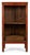Early 19th Century Hand Painted Red Lacquer Cabinet For Sale In Los Angeles - Image 6 of 7