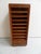 1930s Vintage Filing Cabinet with Roller Shutter, 1930s For Sale - Image 5 of 14