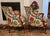 Vintage Pair of French Louis XV Style Beautifully Upholstered Bergere Chairs For Sale In Dallas - Image 6 of 9