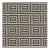 Sample - Schumacher Soto Fabric in Charcoal For Sale