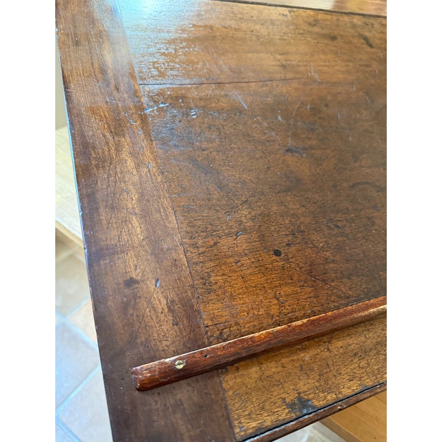 Antique Early 19th Century English Georgian Mahogany Shopkeeper’s Writing Slope Desk For Sale - Image 4 of 12
