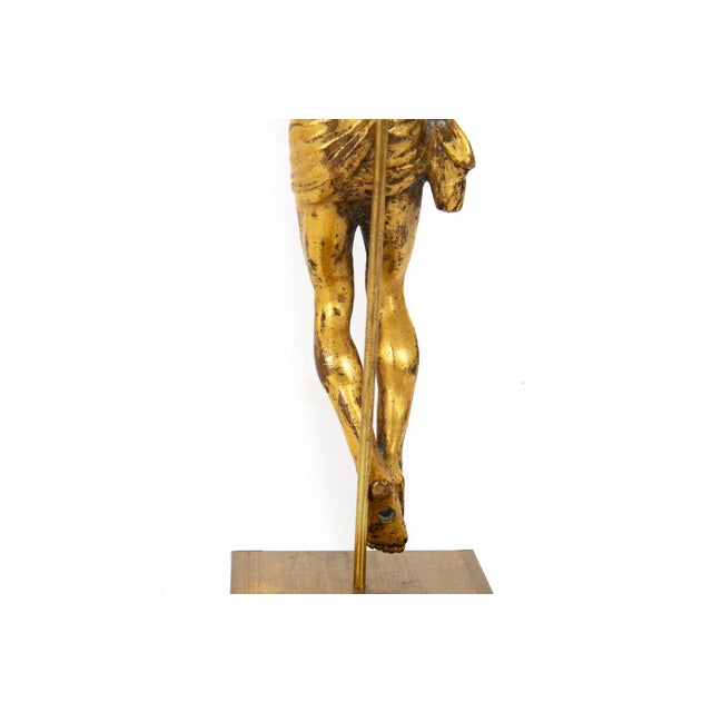 Fine German Renaissance Gilt Bronze Corpus Christi, 17th/18th Century For Sale - Image 16 of 16