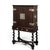 Chinoiserie 19th Century Dutch Collector’s Cabinet With Brass Hardware For Sale - Image 3 of 18