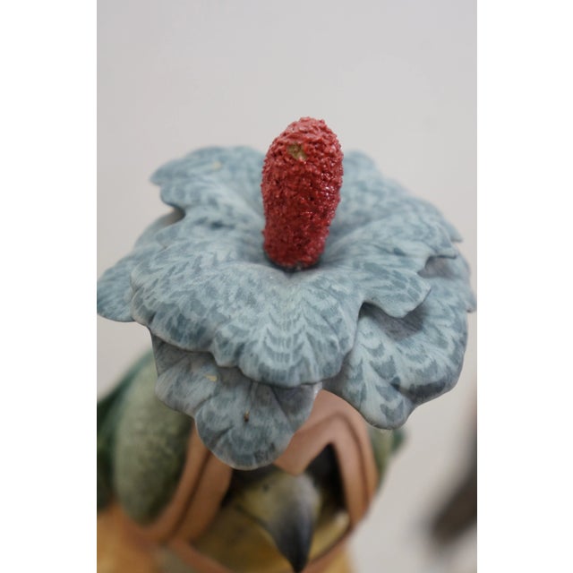 1968 Boehm Kestrel 492w Porcelain Bird Figurines Sculptures Pair 16" For Sale - Image 10 of 18