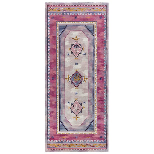 Doris Leslie Blau Mid-20th Century Swedish Pile Rug by Martha Ghan For Sale