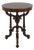 Maitland Smith Round Mahogany Pedestal Lamp Table For Sale