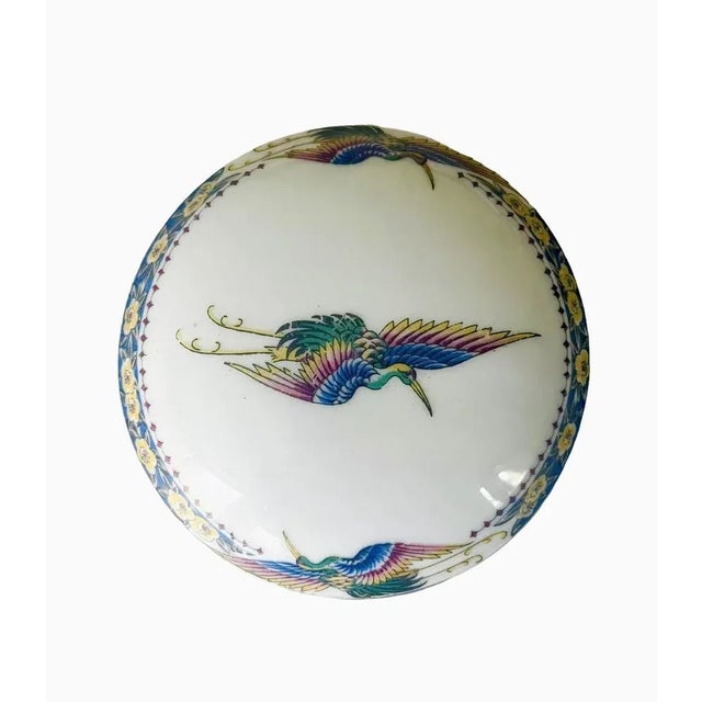 French Limoges Porcelain Candy Box, 1950s For Sale - Image 12 of 12