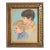 1972 Original Pastel Portrait of Two Brothers, Framed For Sale