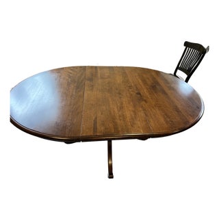 Nichols & Stone Kitchen Table and Leaf For Sale