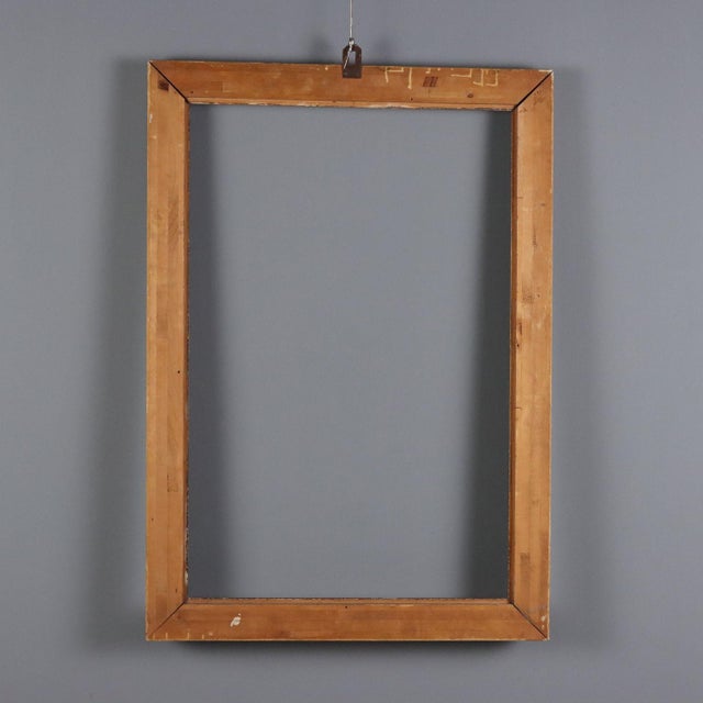 Empire Gilt Frame in Gold Leaf For Sale - Image 9 of 10