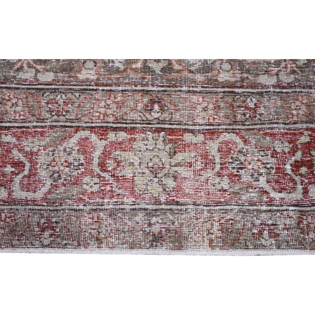 Vintage Persian Hand-Knotted Wool Rug, 8'7"x11'8" For Sale - Image 4 of 6