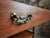 Antique French Mahogany Console Table with Drawer and Shelf, 1900 For Sale - Image 13 of 18