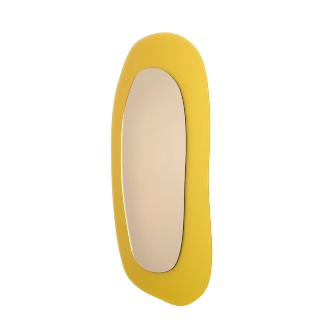 Handcrafted Bless You, Now I Get It Mirror by Pon Design For Sale