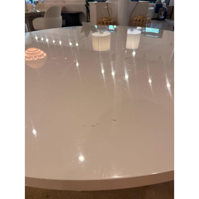 White Oly Studio Beck Dining Table For Sale - Image 8 of 16