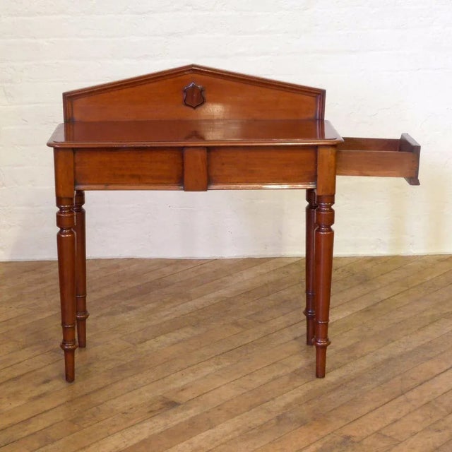 Wood Victorian Mahogany Side Table, 1870s For Sale - Image 7 of 10