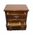 Late 20th Century Bassett Furniture Solid Cherry Traditional Style 26" Two Drawer Nightstand 2107-270 For Sale - Image 5 of 12