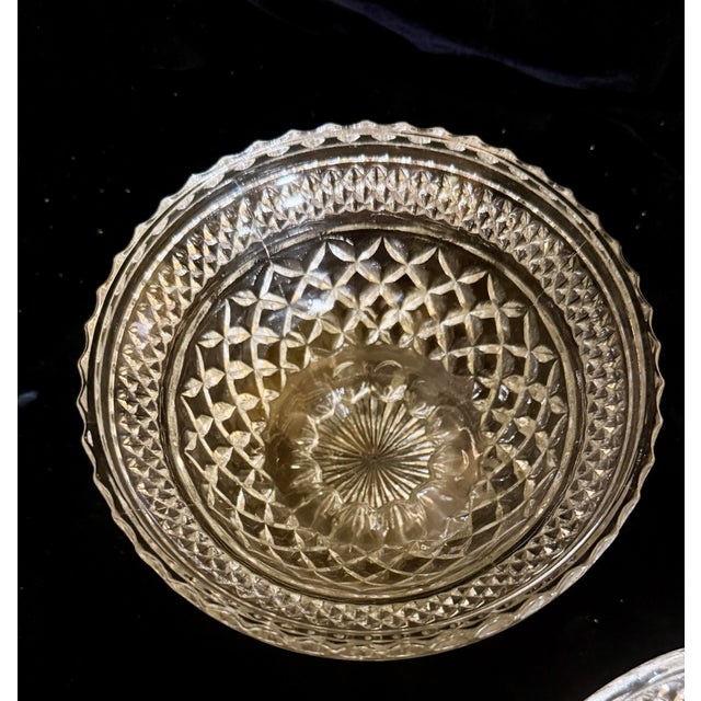 Mid-Century Modern Mid 20th Century Wexford Glass Serving Set - 3 pcs For Sale - Image 3 of 10