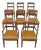 Antique Georgian Dining Chairs, 1810, Set of 8 For Sale