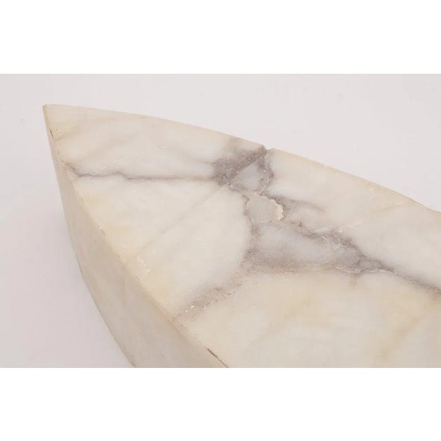 Mid-Century American Alabaster Wall Light, 1970s For Sale - Image 6 of 10