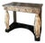 Directoire style with faux marble facia matching original marble top Console table, circa 1800. For Sale