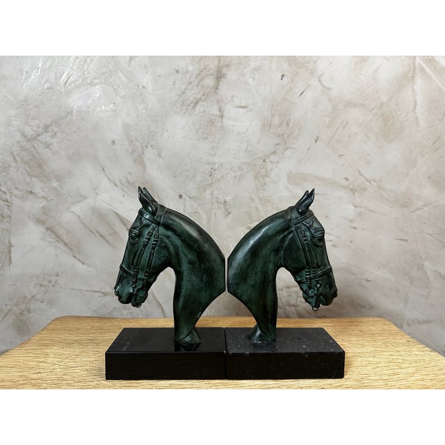 Vintage Horse Bookends, 1950, Set of 2 For Sale - Image 12 of 12