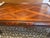 Vintage Regency Style Mahogany Parquetry Coffee Table With Flame Mahogany Apron For Sale - Image 13 of 15