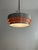 Tiered Aluminum Pendant Lamp with Glass Diffuser, Denmark, 1970s For Sale - Image 4 of 13