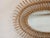 Vintage Oval Rattan Wall Mirror, 1970s For Sale - Image 6 of 11