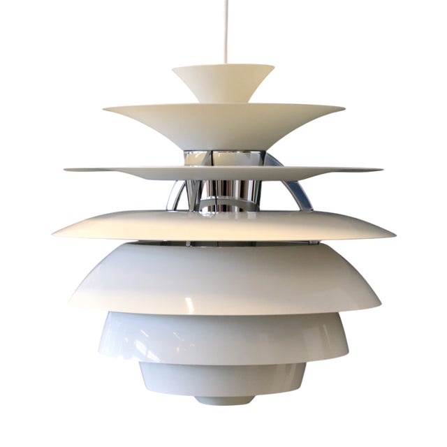 PH Snowball Pendant Lamp by Henningsen for Louis Poulsen, 1980s For Sale