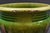 Green Mid 20th Century Weller Green & Red Blended Majolica Art Pottery Planter For Sale - Image 8 of 8