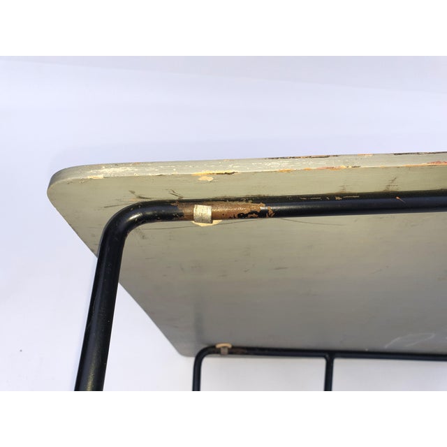 Wood Writing Table by Gerrit Rietveld Jr., 1950s For Sale - Image 7 of 10