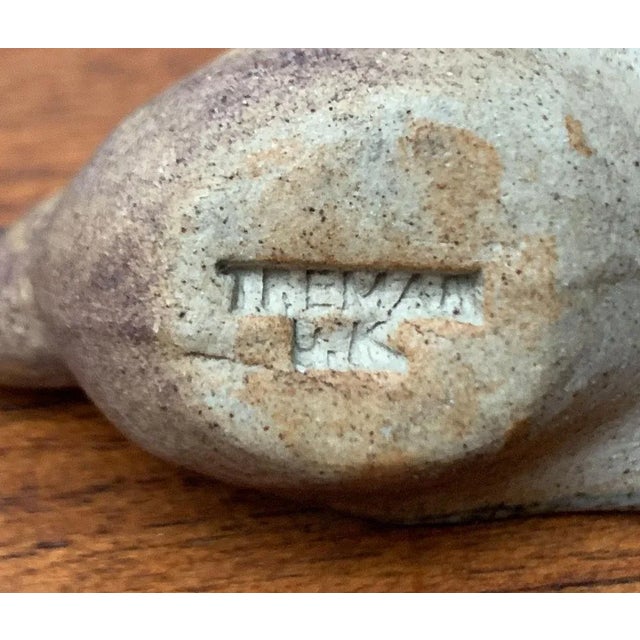 Brown Vintage Ceramic Bird Figurine from Treman Pottery, UK, 1970s For Sale - Image 8 of 10