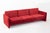 Red Vintage Italian Modern Red Simone Sofa by Simon International, Italy, Circa 1972 For Sale - Image 8 of 18