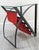 Metal Mid-Century Modern Glass Top End Table Waterfall Magazine Rack Circa 1970s For Sale - Image 7 of 15