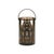 Contemporary Punched Metal House Lantern (Set of 3) For Sale - Image 3 of 4