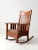 Antique Mission Rocking Chair For Sale - Image 4 of 12