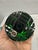 Late 20th Century Cristal d'Albret France JFK Jackie Kennedy Sulphide Paperweight Faceted Green For Sale In Philadelphia - Image 6 of 9